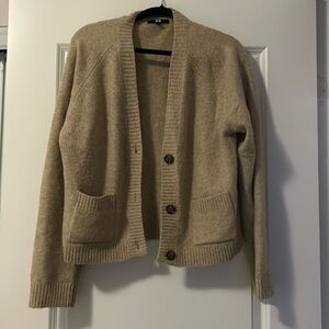 Beige cardigan Uniqlo